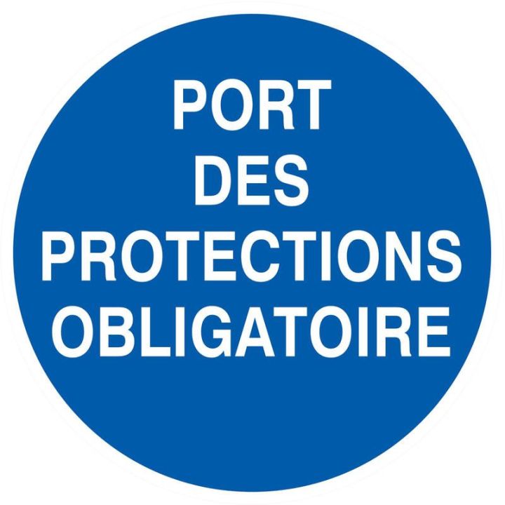 Panneau PORT PROTECT. OBLIGATOIRE NORM Taliaplast 727536