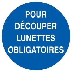 Panneau POUR DECOUPER LUNETTES OBLIGAT Taliaplast 722531