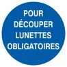 Panneau POUR DECOUPER LUNETTES OBLIGAT Taliaplast 723530