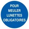 Panneau POUR MEULER LUNETTES OBLIG. NO Taliaplast 724528