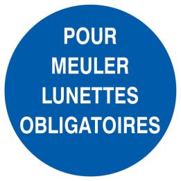 Panneau POUR MEULER LUNETTES OBLIGATOI Taliaplast 723527