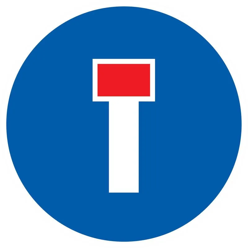 Panneau VOIE SANS ISSUE D.180 NORMASIG Taliaplast 727587