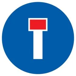Panneau VOIE SANS ISSUE D.420 NORMASIG Taliaplast 723587