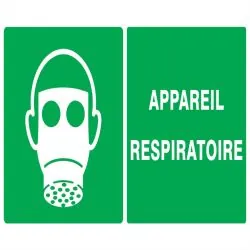 Panneau APPAREIL RESPIRATOIRE 330x200m Taliaplast 721408
