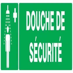 Panneau DOUCHE DE SECURITE 200x52 NORM Taliaplast 720413