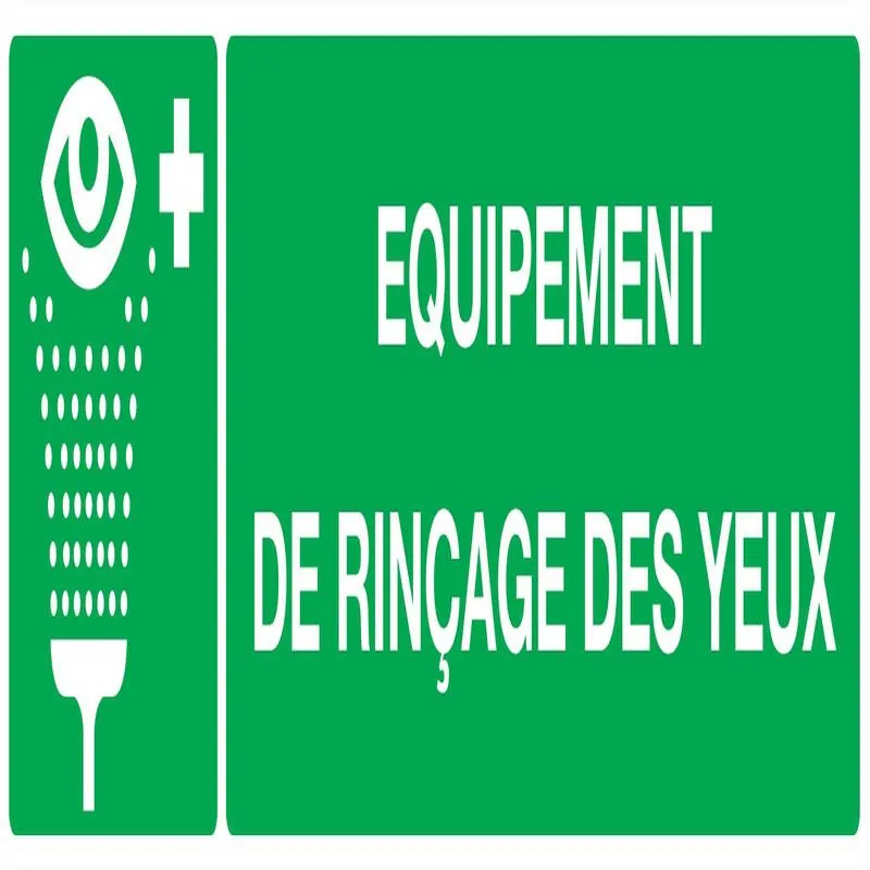 Panneau EQUIP.DE RINCAGE DES YEUX NORM Taliaplast 720410