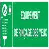 Panneau EQUIP.DE RINCAGE DES YEUX NORM Taliaplast 720410