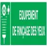Panneau EQUIP.DE RINCAGE DES YEUX NORM Taliaplast 725410