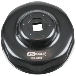 Cloche pour filtre à huile 3/8" . diamètre 76 mm / 8 cannelures KSTOOLS 150.9339 | 150.9339