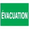 Panneau EVACUATION 330x200mm Taliaplast 721403