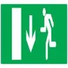 Panneau EVACUAT.SORTIE BAS GAUCHE NORM Taliaplast 726426