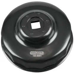 Cloche pour filtre à huile 3/8" . diamètre 78 mm / 15 cannelures KSTOOLS 150.9341 | 150.9341