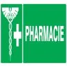 Panneau PHARMACIE NORMASIGN ADHESIF 33 Taliaplast 726405