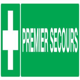 Panneau PREMIER SECOURS NORMASIGN ADHE Taliaplast 720408