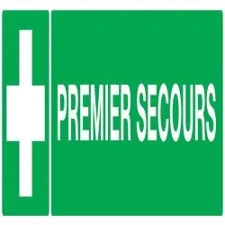 Panneau PREMIER SECOURS NORMASIGN ADHE Taliaplast 725408