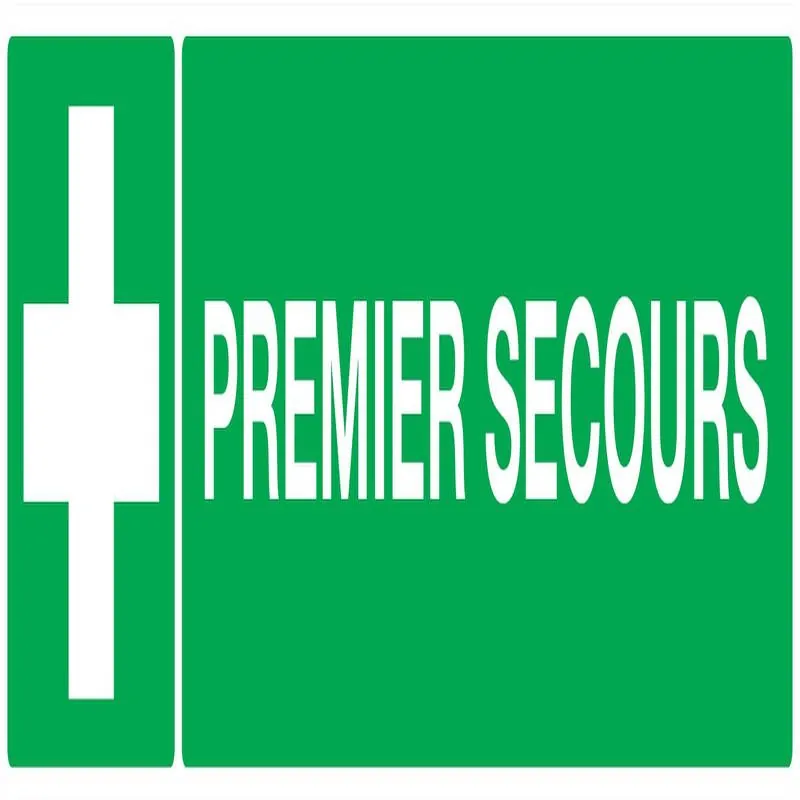 Panneau PREMIER SECOURS NORMASIGN ADHE Taliaplast 725408
