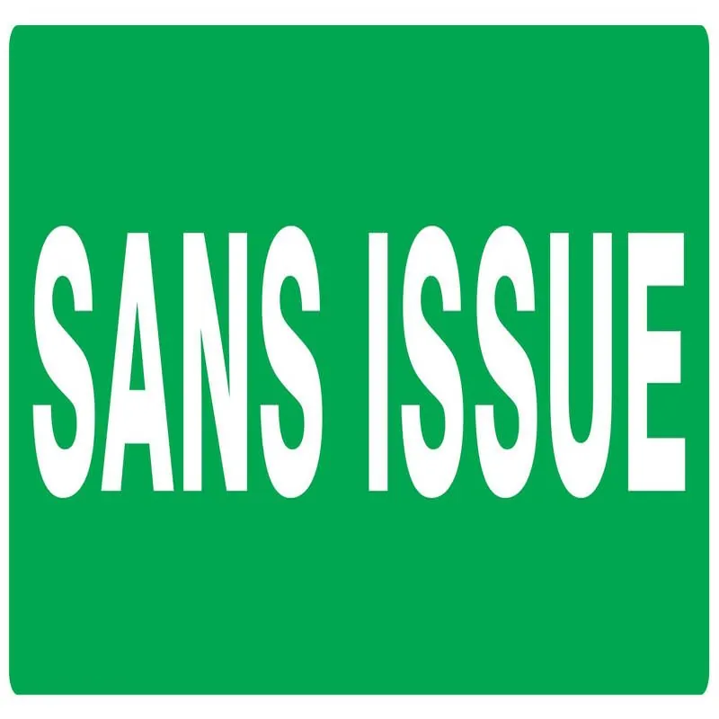 Panneau SANS ISSUE (SECOURS) NORMASIGN Taliaplast 726415