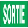 Panneau SORTIE 200X52 NORMASIGN ADHESI Taliaplast 720404
