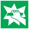 Panneau CASSER POUR OBTENIR L'ACCES 20 Taliaplast 728420
