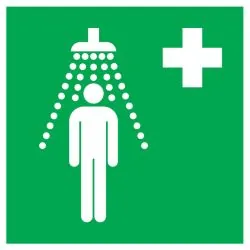 Panneau DOUCHE DE SECURITE NORMASIGN A Taliaplast 728401
