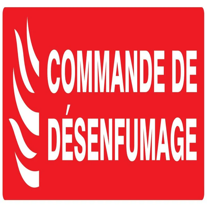 Panneau COMMANDE DE DESENFUM. NORMASIG Taliaplast 726117