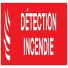 Panneau DETECTION INCENDIE 200x52 NORM Taliaplast 720114