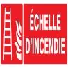 Panneau ECHELLE INCENDIE NORMASIGN ADH Taliaplast 726102