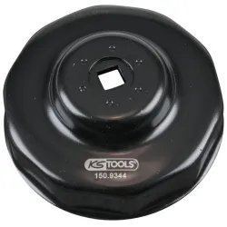 Cloche pour filtre à huile 3/8" . diamètre 92 mm / 10 cannelures KSTOOLS 150.9344 | 150.9344