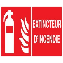 Panneau EXTINCTEUR D'INCENDIE 330X200 Taliaplast 721101