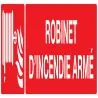 Panneau ROBINET D'INCENDIE ARME 200x52 Taliaplast 720125