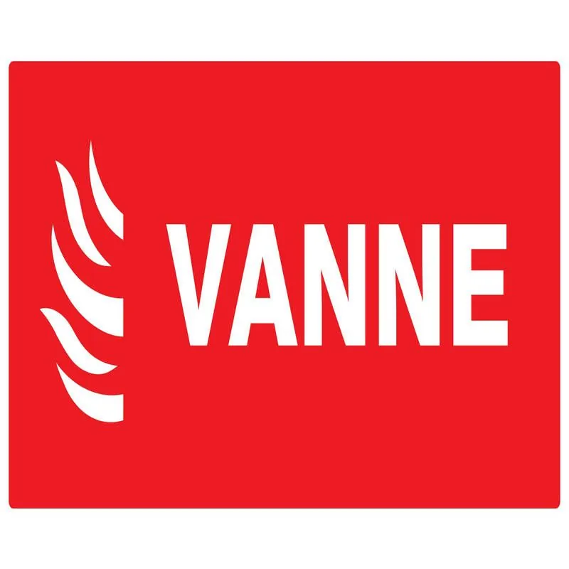 Panneau VANNE 330X200 NORMASIGN ADHESI Taliaplast 721120
