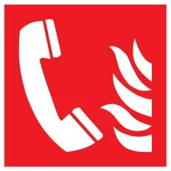 Panneau TELEPHONE INCENDIE NORMASIGN A Taliaplast 728103