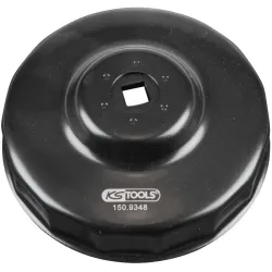 Cloche pour filtre à huile 3/8" . diamètre 106 mm / 15 cannelures KSTOOLS 150.9348 | 150.9348