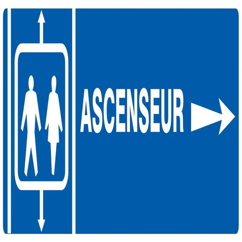 ASCENSEUR FLECHE A DROITE 330x Taliaplast 726602