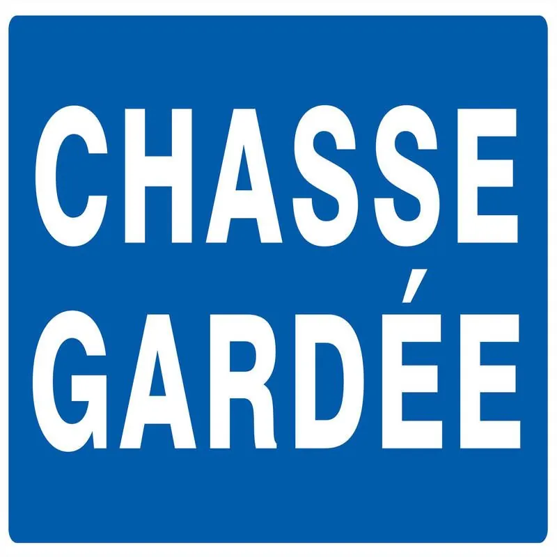 CHASSE GARDEE 330X200 NORMASIG Taliaplast 721602