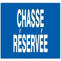 CHASSE RESERVEE 200x52mm Taliaplast 720639