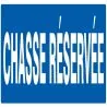 CHASSE RESERVEE 330x75mm Taliaplast 725639