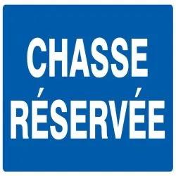 CHASSE RESERVEE 330X200 NORMAS Taliaplast 721612