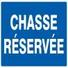 CHASSE RESERVEE 330X200 NORMAS Taliaplast 721612