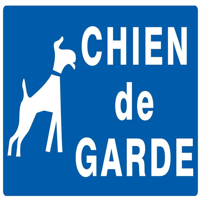 CHIEN DE GARDE 330X200 NORMASI Taliaplast 721603