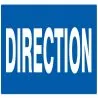 DIRECTION 200X52 NORMASIGN ADH Taliaplast 720613