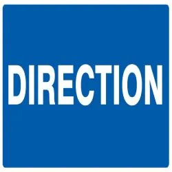 DIRECTION 330X200 NORMASIGN AD Taliaplast 721613