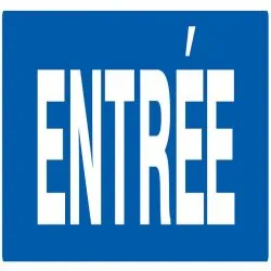 ENTREE NORMASIGN ADHESIF 330X7 Taliaplast 725614