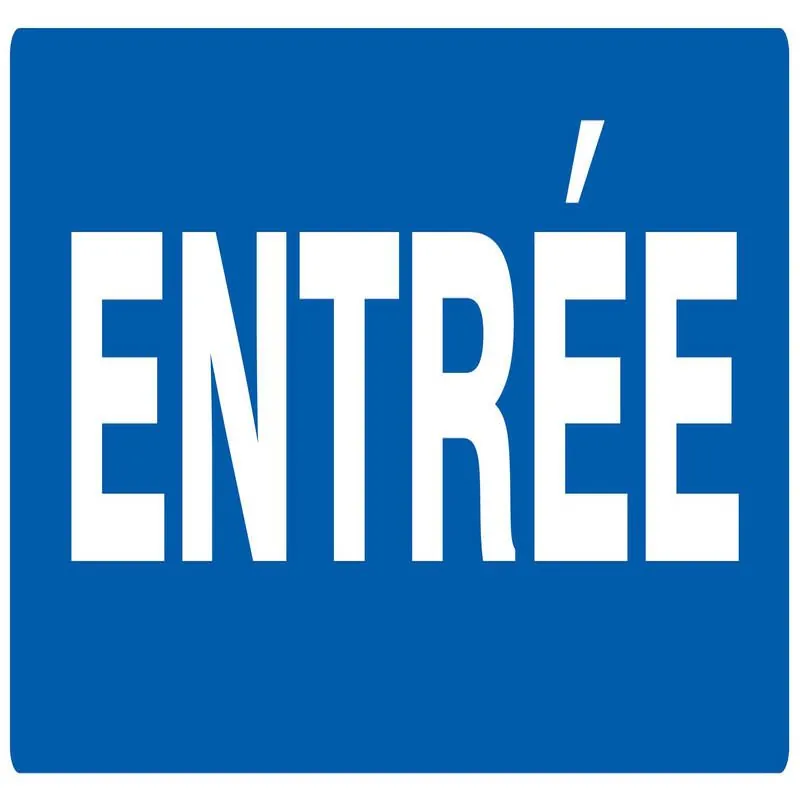 ENTREE 330X120 NORMASIGN ADHES Taliaplast 726614