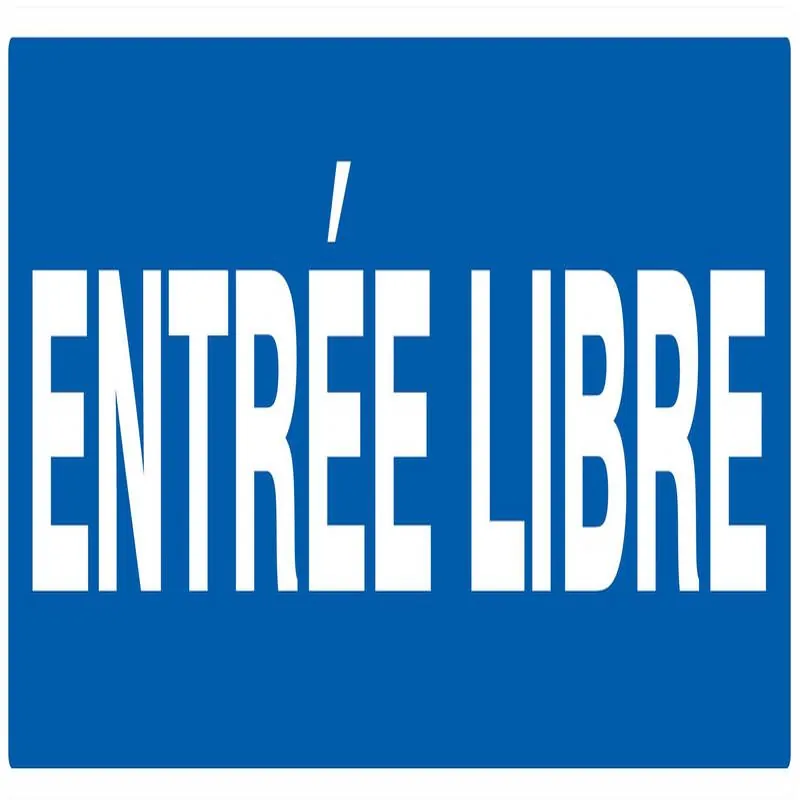 ENTREE LIBRE 200X52 NORMASIGN Taliaplast 720615