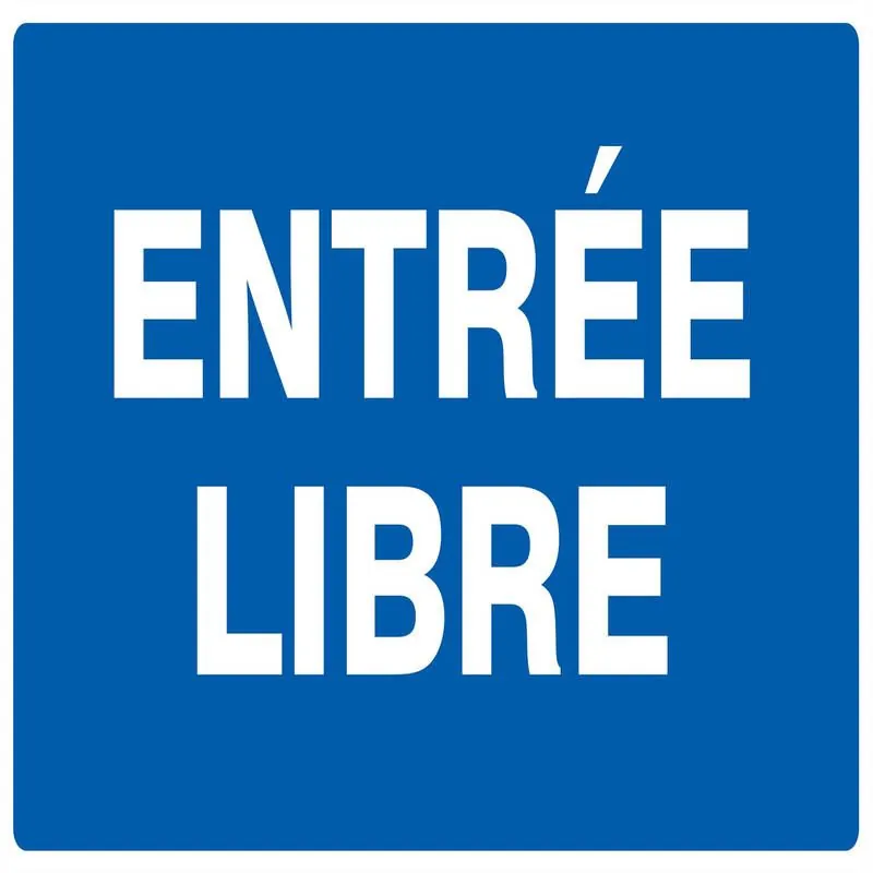 ENTREE LIBRE 330X200 NORMASIGN Taliaplast 721615