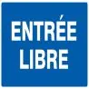 ENTREE LIBRE 330X200 NORMASIGN Taliaplast 721615
