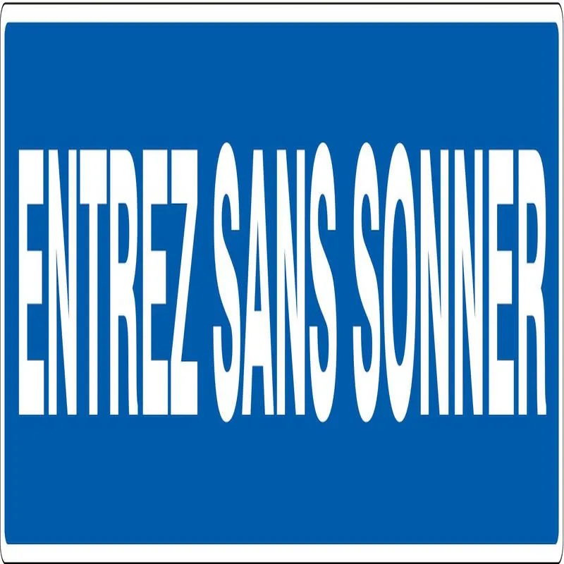 ENTREZ SANS SONNER 330x75mm Taliaplast 725616