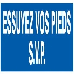 ESSUYEZ VOS PIEDS S.V.P 330x75 Taliaplast 725617