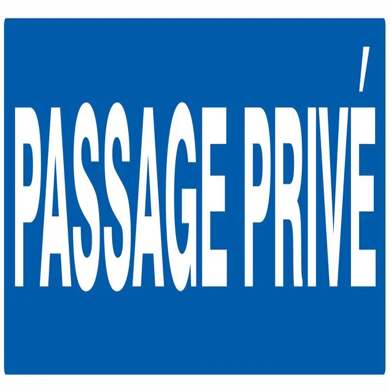 PASSAGE PRIVE 200x52mm Taliaplast 720635
